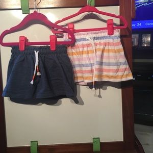 Cat & Jack skorts (2) size 18m